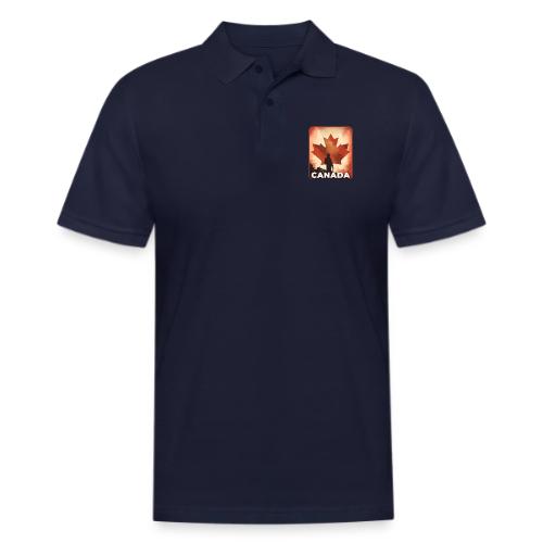 Canada Stands Tall - Men's Pique Polo Shirt