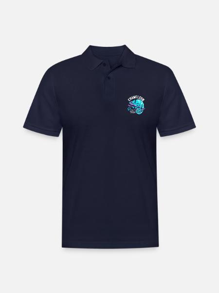 Chameleon - Men's Pique Polo Shirt - midnight navy