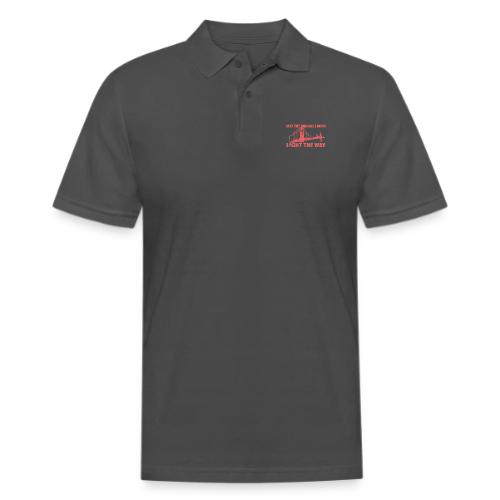 Bridges I Burn - Men's Pique Polo Shirt