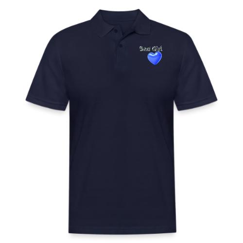 Smoon City_Bad Girl - Men's Pique Polo Shirt