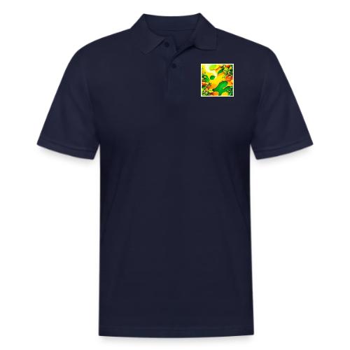 Fresh Citrus Summer Vibes Art - Men's Pique Polo Shirt