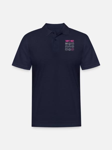 Today's Vibe: Meh - Men's Pique Polo Shirt - midnight navy