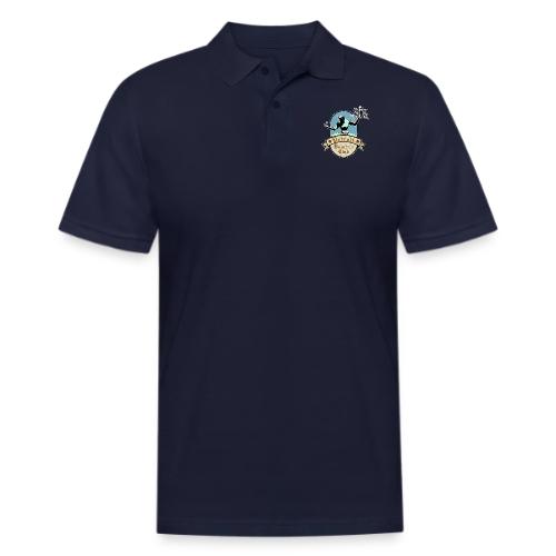 Color Version of the Detroit Bourbon Club Logo - Men's Pique Polo Shirt