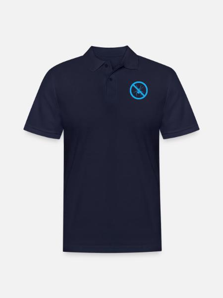Logo disign - Men's Pique Polo Shirt - midnight navy