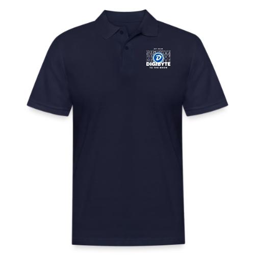 Digibyte. More secure, faster, forward thinking - Men's Pique Polo Shirt