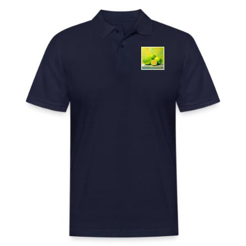Limes' Bright Summer Pop Design - Men's Pique Polo Shirt