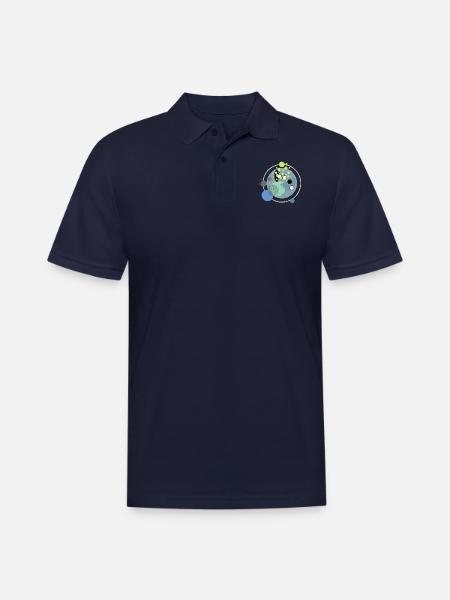 BOHO DESIGN - Men's Pique Polo Shirt - midnight navy