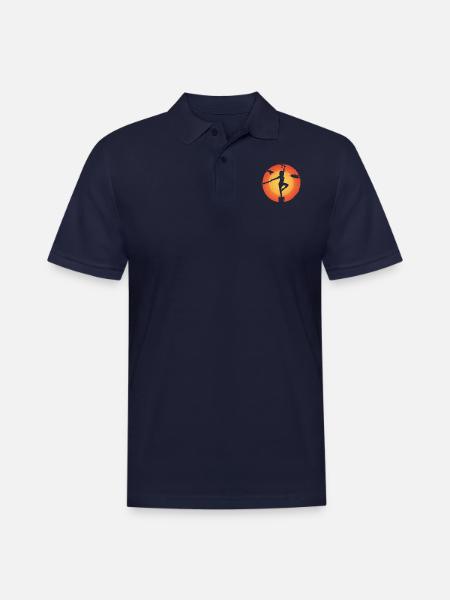 Serenity Kid - Men's Pique Polo Shirt - midnight navy