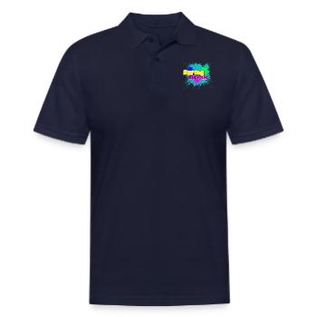 VACANCES DE PRINTEMPS - Polo en coton piqué pour hommes - marine foncé - Devant