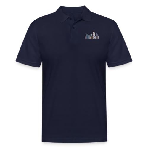 Frankfurt skyline - Men's Pique Polo Shirt