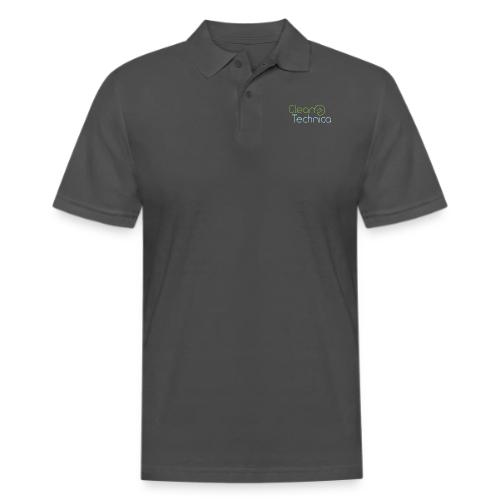 CleanTechnica Logo 2 - Men's Pique Polo Shirt