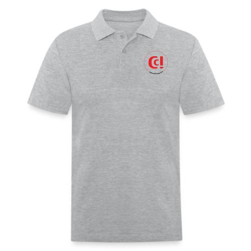 CC! logo - Men's Pique Polo Shirt