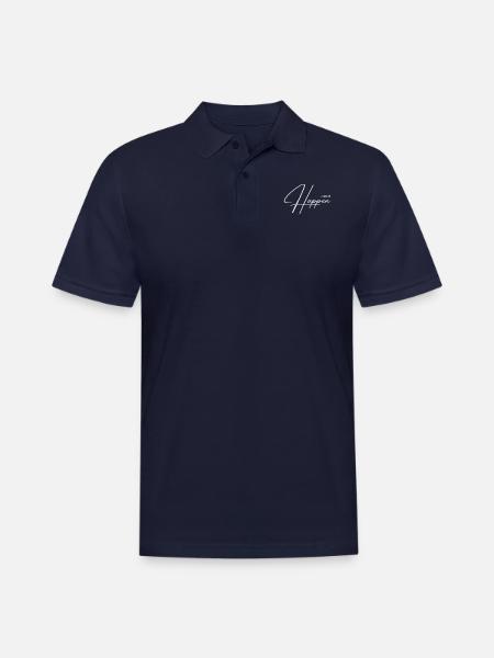 Make It happen - Men's Pique Polo Shirt - midnight navy