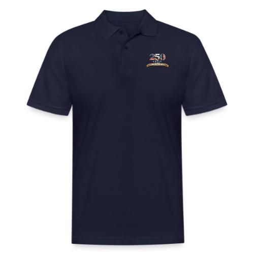 250 USA Liberty Banner - Men's Pique Polo Shirt