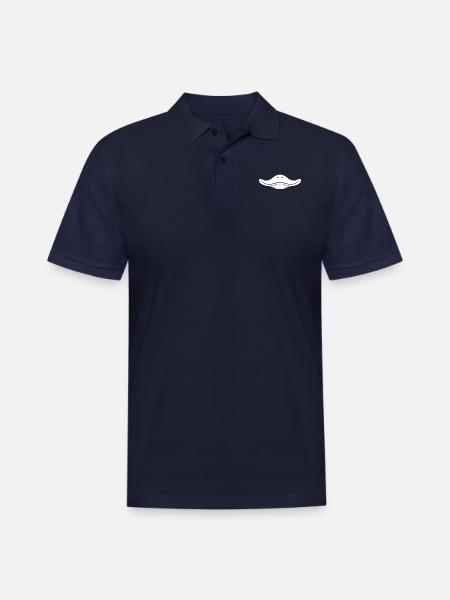 Funny Ducky - Men's Pique Polo Shirt - midnight navy