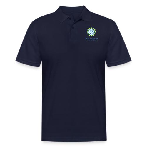 Om Sunshine Yoga transparent back original file - Men's Pique Polo Shirt