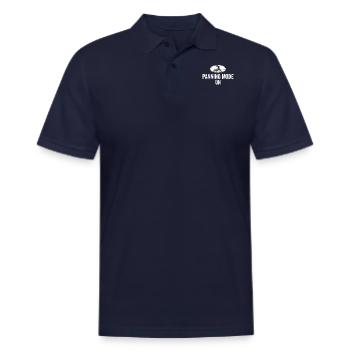 Funny Gold Panning Gold Prospectors Panning Mode O - Men's Pique Polo Shirt - midnight navy - Front