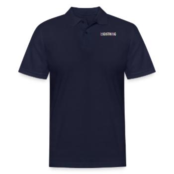 Lighting Technician Lighting Tech - Men's Pique Polo Shirt - midnight navy - Front