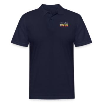 Ross First Name Funny Vintage Sunset Ross - Men's Pique Polo Shirt - midnight navy - Front