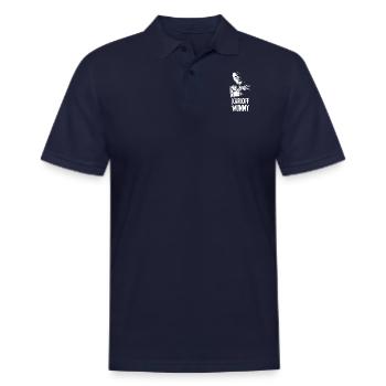 Boris Karloff The Mummy - Men's Pique Polo Shirt - midnight navy - Front