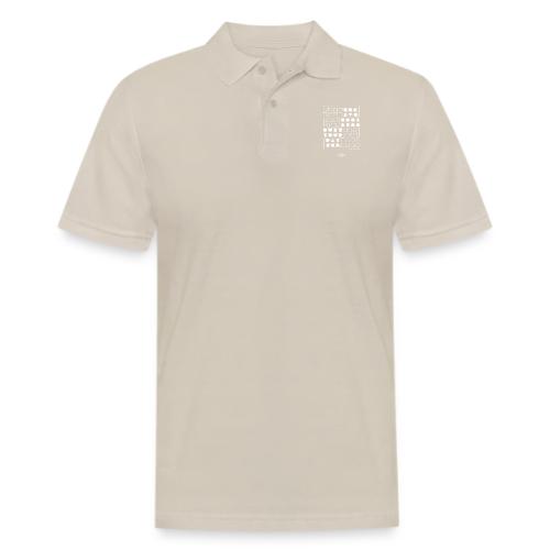 Quit upside white - Men's Pique Polo Shirt