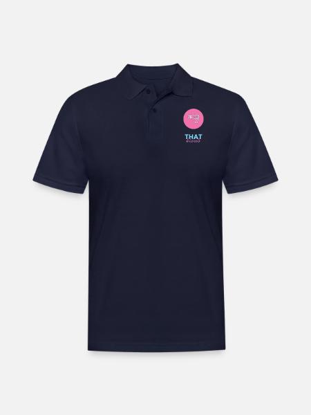 That Blows - Men's Pique Polo Shirt - midnight navy