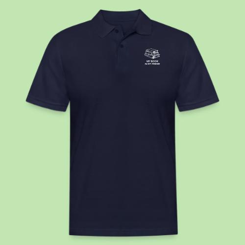 book lover t-shirt, book day shirt, my book is my - Men's Pique Polo Shirt