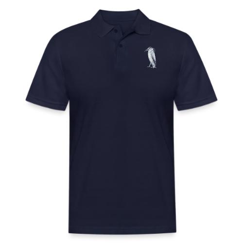 Black Crowned Night Heron - Men's Pique Polo Shirt