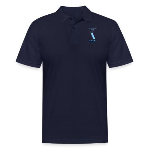 Emotional Support Water Bottle T-Shirt | Still Anx - Men's Pique Polo Shirt