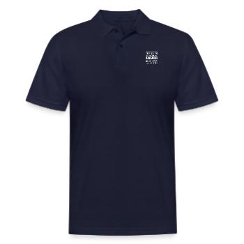 Geographic Information Systems GIS Developer - Men's Pique Polo Shirt - midnight navy - Front