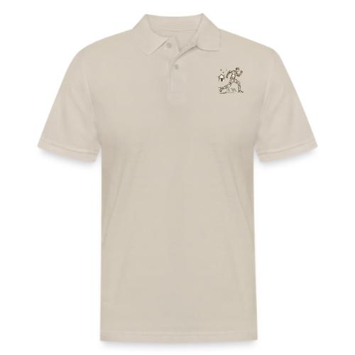 Japa - Yoruba which means To Leave or Run Away - Men's Pique Polo Shirt