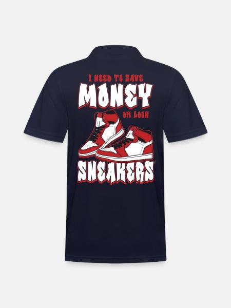 Sneaker Collector - Men's Pique Polo Shirt - midnight navy