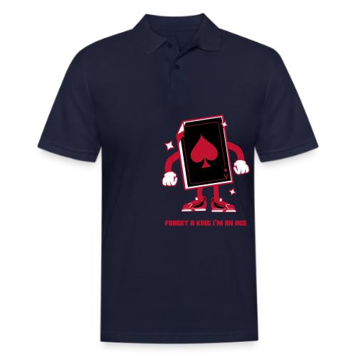 Forget A King I'm An Ace - Men's Pique Polo Shirt