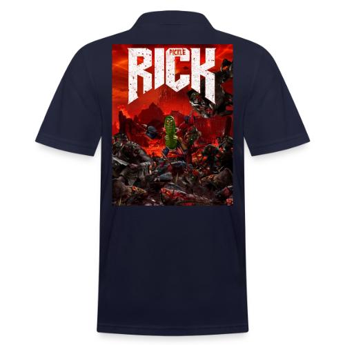 Pickle Doom - Men's Pique Polo Shirt