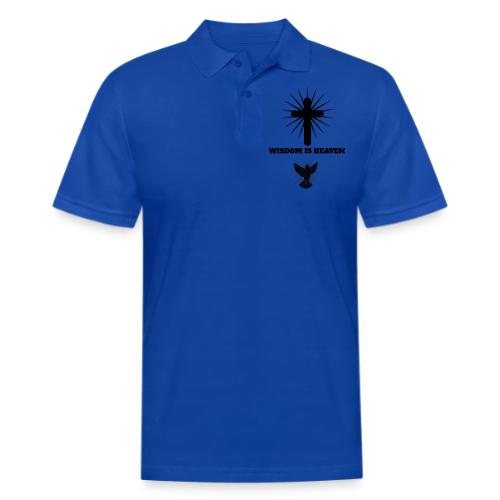Wisdom Is Heaven - Men's Pique Polo Shirt