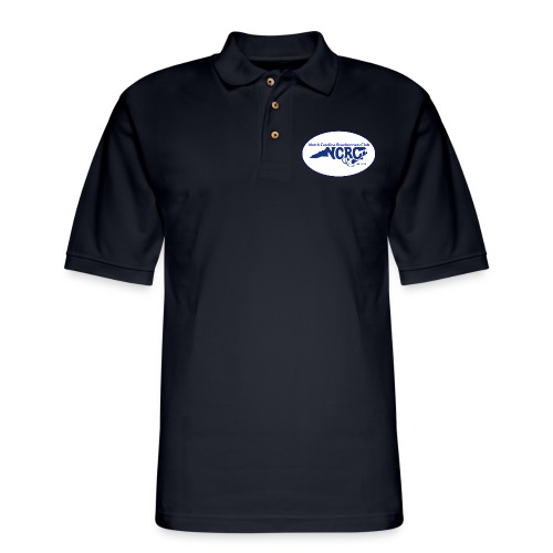 NCRC Oval Logo - Men's Pique Polo Shirt