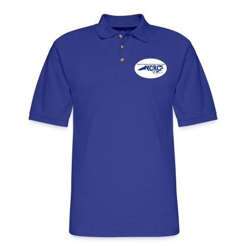 NCRC Oval Logo - Men's Pique Polo Shirt