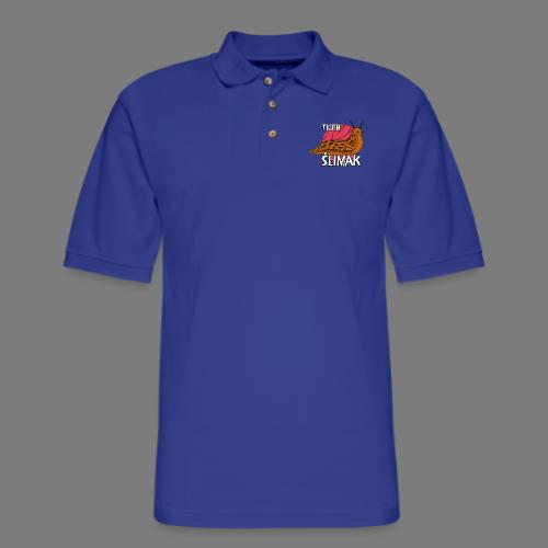Tiger Ślimak Funny Polish Meme Animal Hybrid - Men's Pique Polo Shirt