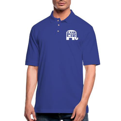 The Big Lie GOP Logo - Men's Pique Polo Shirt