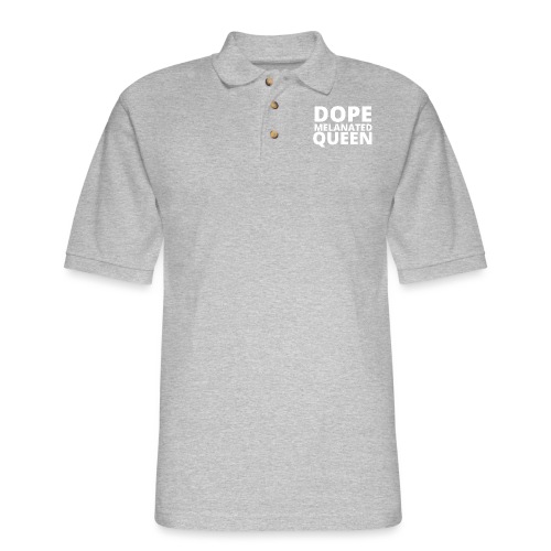 Dope Melanted Queen - Men's Pique Polo Shirt