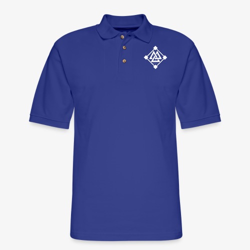 SFS Valknut Logo - Men's Pique Polo Shirt