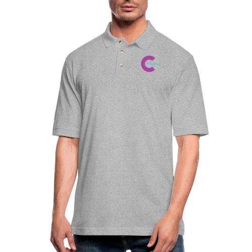 Houston Chronic - Purp C - Men's Pique Polo Shirt