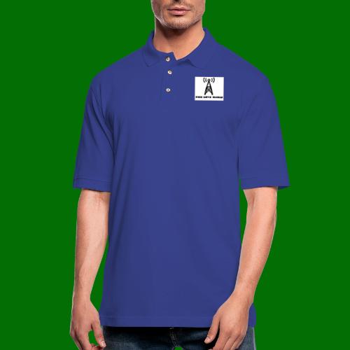 Sick Boys Radio Tower - Men's Pique Polo Shirt