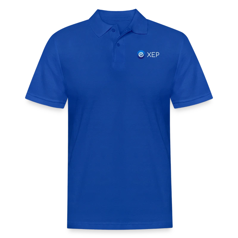 XEP Logo - Men's Pique Polo Shirt