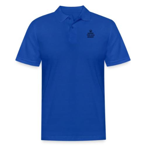 Support Your Local Brewery - Men's Pique Polo Shirt
