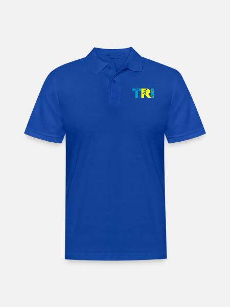 Triathlon - Men's Pique Polo Shirt - royal blue