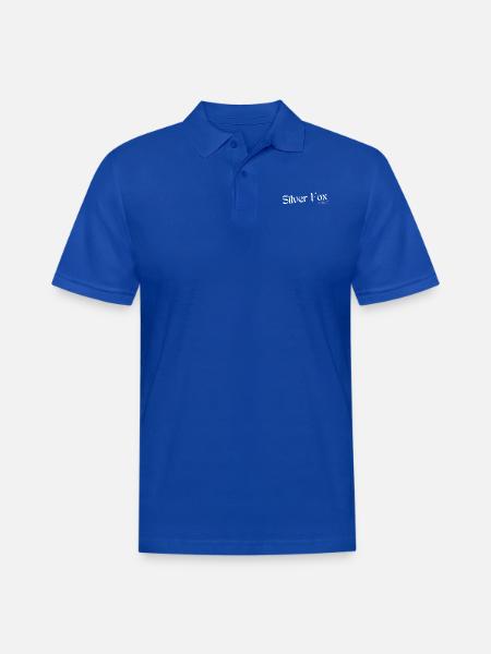 Silver Fox ASMR - Men's Pique Polo Shirt - royal blue