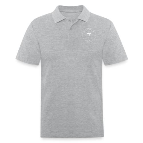 TESLA OWNERS AUSTIN CLUB MERCHANDISE - Men's Pique Polo Shirt