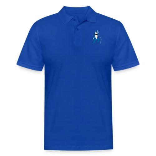Dancing Shark - Keep Calm - Men's Pique Polo Shirt