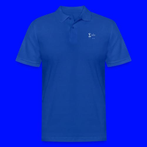 Poly Formula (white) - Men's Pique Polo Shirt